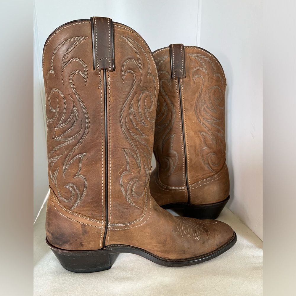 Skips Boots  Men’s 9.5 D Brown Leather   Exclusively For Daytona-Osteen-Orlando